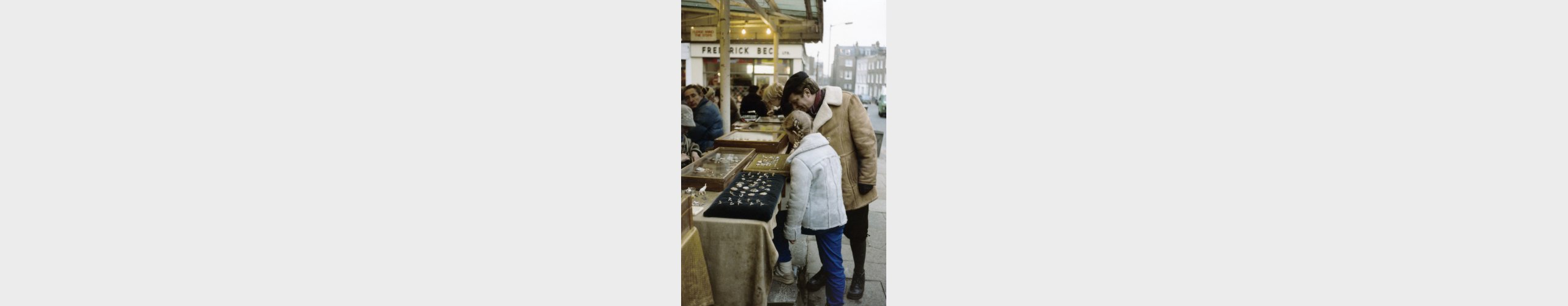 Visiting Portobello Road at age 10