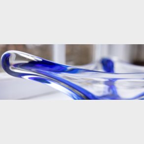 Vintage Lux Glass Austria Art Glass Bowl