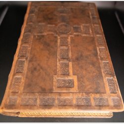 Antique Danish Illustrated Family Bible 1929 � Large Leather Bound Gilt Edge �Illustreret Familie Bibel� with Family Record Pages
