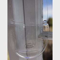 Handmade Danish Glass Hanging Vase &amp; Tealight Holder Set � Gudhjem Glasr�geri � Pernille Bastrup Design � 10 x 9.5 cm