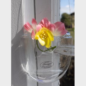 Handmade Danish Glass Hanging Vase & Tealight Holder Set � Gudhjem Glasr�geri � Pernille Bastrup Design � 10 x 9.5 cm