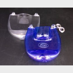 Handmade Danish Glass Hanging Vase &amp; Tealight Holder Set � Gudhjem Glasr�geri � Pernille Bastrup Design � 10 x 9.5 cm
