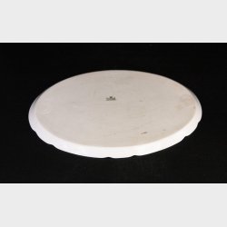 Vintage Porcelain Oval Serving Dish � Floral Design with Gold Trim, 24 cm