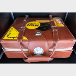 Vintage Yashica FX-D Quartz 35mm SLR Camera Kit � 50mm f/2 Lens + Telephoto Zoom Lenses, Sunpak Auto Zoom 3000 Flash &amp; Leather Hard Case (Japan, 1980s)