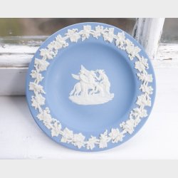 Vintage Wedgwood Jasperware Trinket Dish with Pegasus