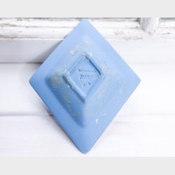 Classic Wedgwood Jasperware Diamond-Shaped Trinket Dish