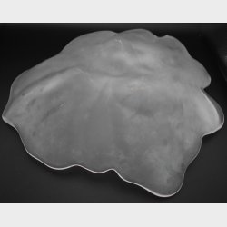 Kosta Boda Frosted Art Glass Bowl � Organic Freeform Shape � Scandinavian Classic Design Dish