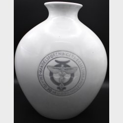 Bing &amp; Gr�ndahl Porcelain Vase No. 506 � Hand Painted Danish Landscape