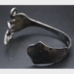 Danish Modern Sterling Silver Cuff Bracelet � Initials �AD�, 21g