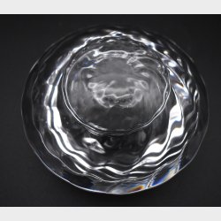 Set of 10 Vintage Royal Copenhagen Crystal Candle Holders � Danish Heavy Glass / Tealight Votives