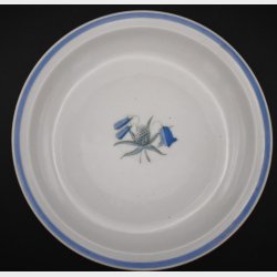 Royal Copenhagen Porcelain Dish � Blue Flower Minimalist Plate No. 1033 Denmark
