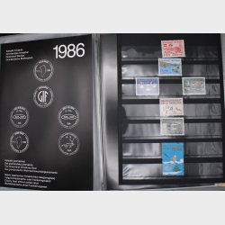 Vintage Greenland &amp; Denmark Stamp Collection Album � Extensive Philatelic Lot with Mounted Stamps