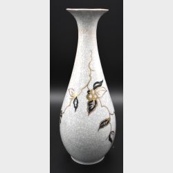Elegant Danish ceramic vase by�Michael Andersen &amp; Son (Bornholm)