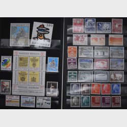Vintage Greenland &amp; Denmark Stamp Collection Album � Extensive Philatelic Lot with Mounted Stamps
