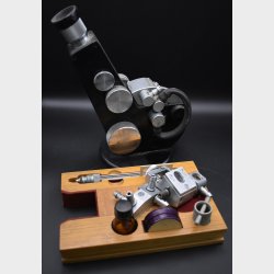 Original Carl Zeiss Refractometer with Case � Vintage Laboratory Instrument � Complete Set