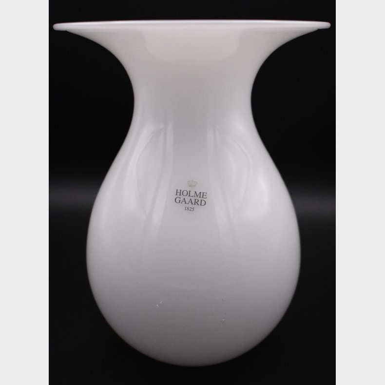 Holmegaard glass vase