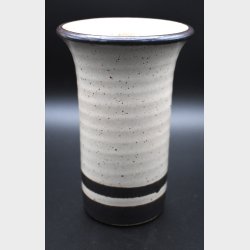 Beautiful Danish studio pottery vase from�S�holm, Bornholm, dated�1981