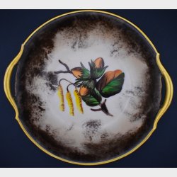 Vintage Hand Painted PT Bavaria Tirschenreuth Porcelain Serving Bowl � German