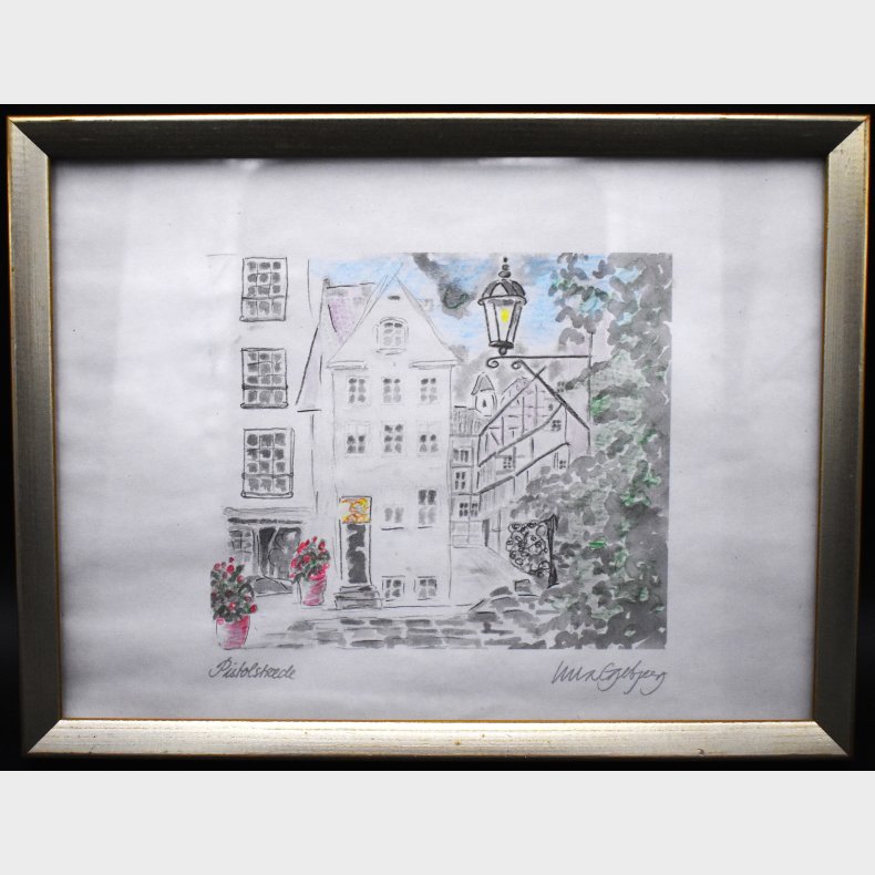 �Evening Glow on Pistolstr�de�