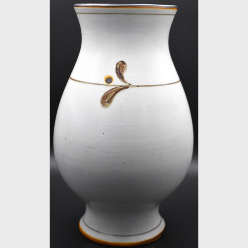 Vintage S�holm Bornholm Stoneware Vase � Danish Mid-Century Modern