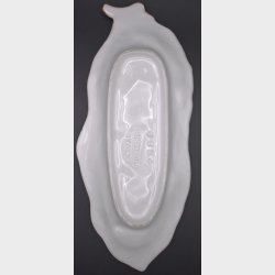 Vintage Italian Ceramic Olive Wall Plaque / Decorative Olive Branch Wall Hanging