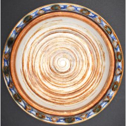 S�holm Denmark Stent�j Bowl with Hand-Painted Border