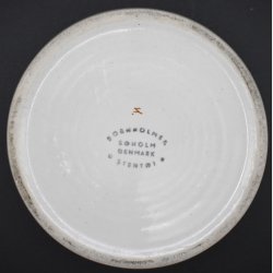 S�holm Denmark Stent�j Bowl with Hand-Painted Border