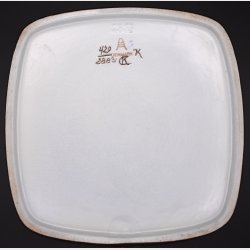 Aluminia / Royal Copenhagen Faience Dish No. 2883/429 � Danish Art Pottery