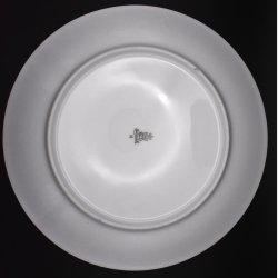 Vintage Heinrich &amp; Co Selb Bavaria Porcelain Plate with Gold Rim � Hand Painted Floral Design � Made in Germany