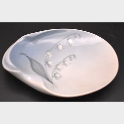 Small Bing &amp; Gr�ndahl Porcelain Dish � Lily of the Valley Design