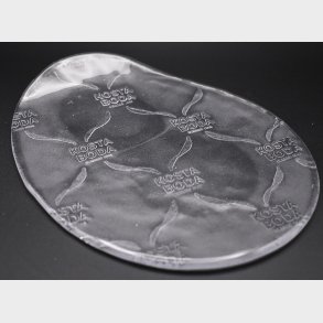 Kosta Boda Glass Dish � Frosted Scandinavian Design