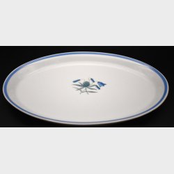 Royal Copenhagen�Small Porcelain Dish � Blue Flower Motif
