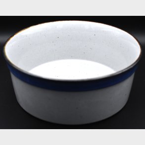 Bing & Gr�ndahl�Stoneware Bowl with Blue Rim � Denmark