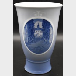 Royal Copenhagen Vase � �Rundskuedagen 1937� Commemorative Piece