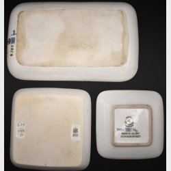 Royal Copenhagen Mini Plates � Danish Scenic Motifs � M�ns Klint &amp; Architectural Views (Set of 3)