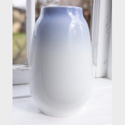 Vintage Royal Copenhagen Hand-Painted Porcelain Vase with Danish Countryside Scene � Mint Condition