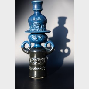 Rare sculptural Rosenthal Studio-Line Ceramic Candlestick / Vase � Bj�rn Wiinblad style
